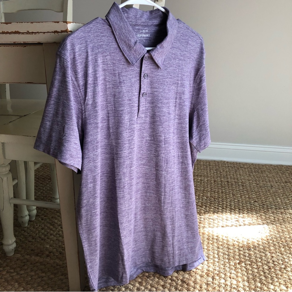 J. Crew Purple Polo Shirt